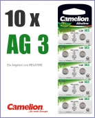Camelion AG 3 Batterie