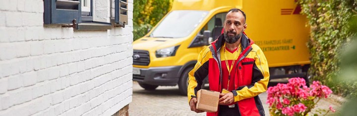 Zustellung mit DHL