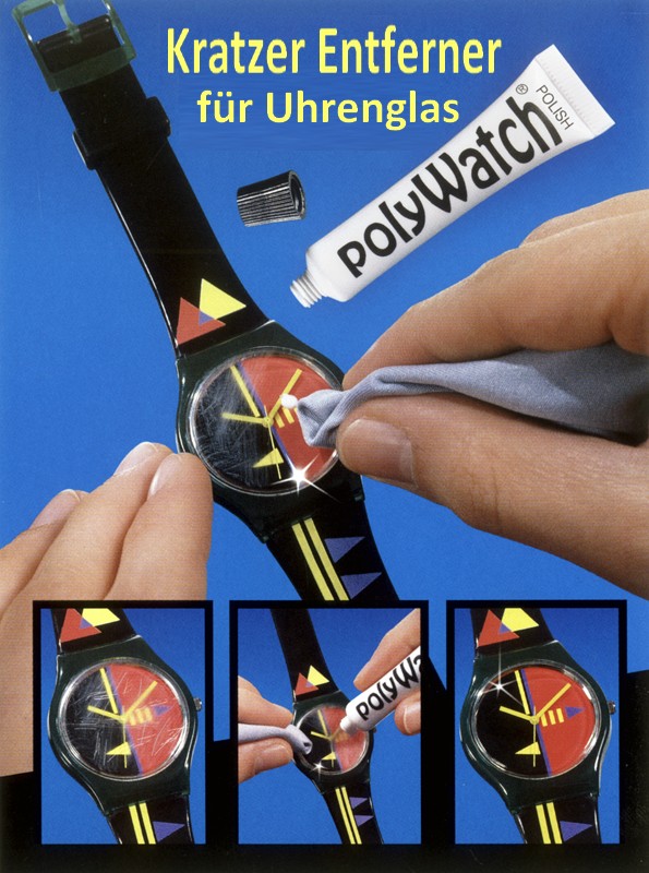 Polywatch, der Kratzerkiller für Uhrenglas