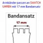 Armband passend für 17 mm Bandansatz