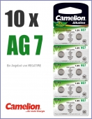 Camelion AG 7 Batterie Knopfzelle
